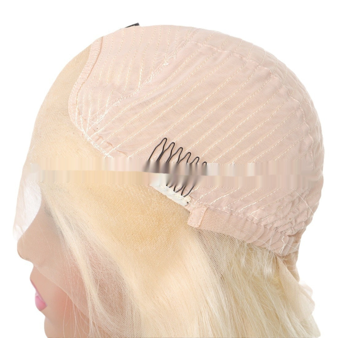 Blond Transparent Lace Full-head Wig